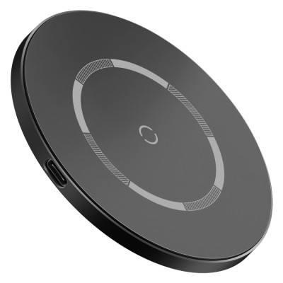 Baseus indukciós töltő SIMPLE mágneses Type C (WXJK-E01) fekete