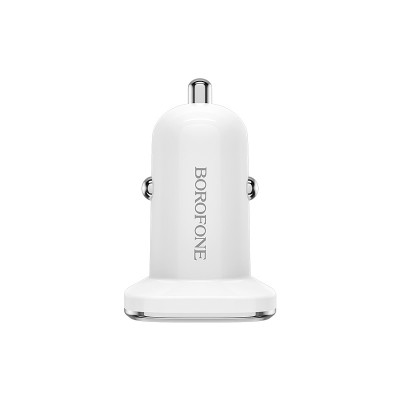 Borofone autós töltő BZ12A Lasting Power - USB - QC 3.0 18W 3A fehér