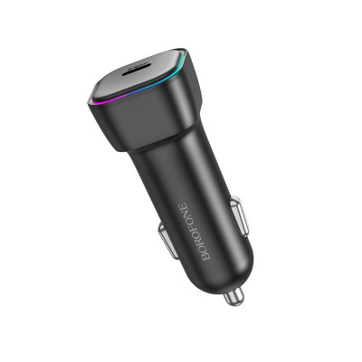 Borofone autós töltő BZ28 Trophie - Type C - PD 30W 3A fekete