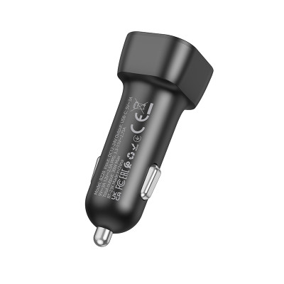 Borofone autós töltő BZ28 Trophie - Type C - PD 30W 3A fekete
