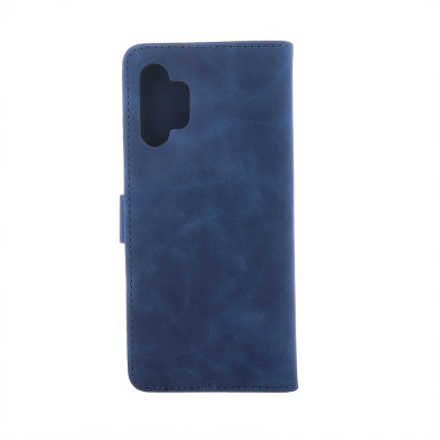 Samsung Galaxy S24 Smart Velvet Mágneses fliptok sötétkék