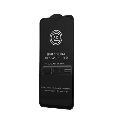 Xiaomi Redmi Note 9 Pro / 9 Pro 5G / 9 Pro Max / 9s / Mi 10T LITE 5G / Mi 10T PRO 5G / Poco F2 Pro / Poco X3 / Poco X3 NFC / Samsung NOTE 10 LITE / M51 / A71 Edzett üveg 6D fekete kerettel