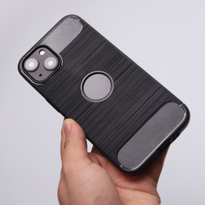 Xiaomi Poco X3 / X3 NFC / X3 Pro fekete KARBON tok