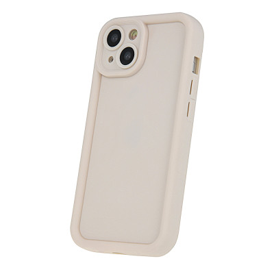 Xiaomi Redmi A1 / Redmi A2 Rim TPU hátlap tok, bézs