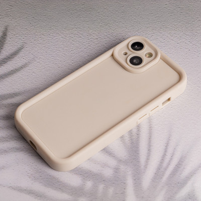 Xiaomi Redmi A1 / Redmi A2 Rim TPU hátlap tok, bézs
