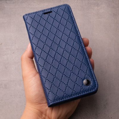 Samsung Galaxy A05 Smart Caro tok, sötétkék
