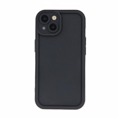 Samsung Galaxy S23 Rim TPU hátlap tok, fekete