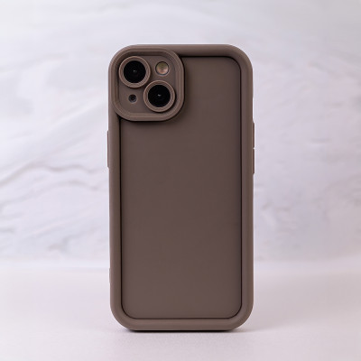 Honor 200 Rim TPU hátlap tok, barna