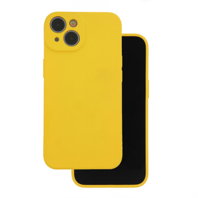 iPhone 12 Mini sárga SZILIKON tok