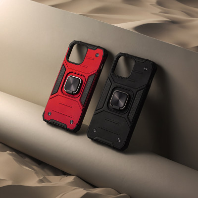Samsung Galaxy A34 5G Defender Nitro ütésálló tok, piros