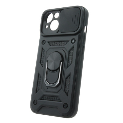 iPhone 13 Defender Slide ütésálló tok, fekete