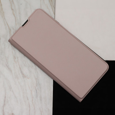 Xiaomi Redmi 9A / 9AT / 9i Smart Soft Flip védőtok, bézs