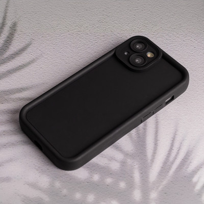 iPhone 12 Pro Rim TPU hátlap tok, fekete
