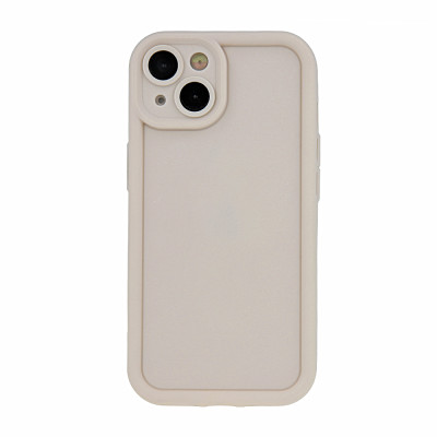 Samsung Galaxy S23 Rim TPU hátlap tok, bézs