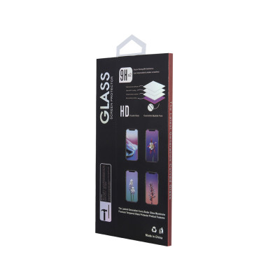 Samsung Galaxy S22 Plus / S23 Plus Edzett üveg 6D fekete kerettel