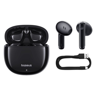 Baseus Bowie E13 TWS Bluetooth fülhallgató fekete