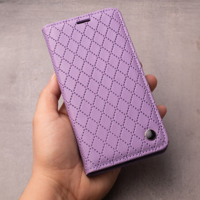 Samsung Galaxy A55 5G Smart Caro tok, lila