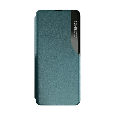 Samsung Galaxy S20 Ultra oldalra nyíló okos tok, zöld