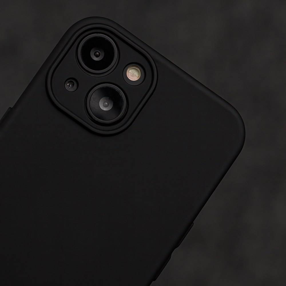 iPhone 14 fekete box szilikon tok