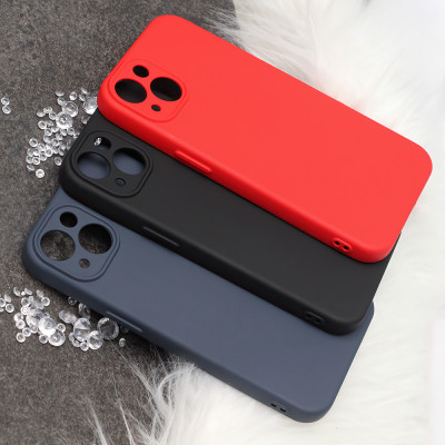 iPhone 14 fekete box szilikon tok