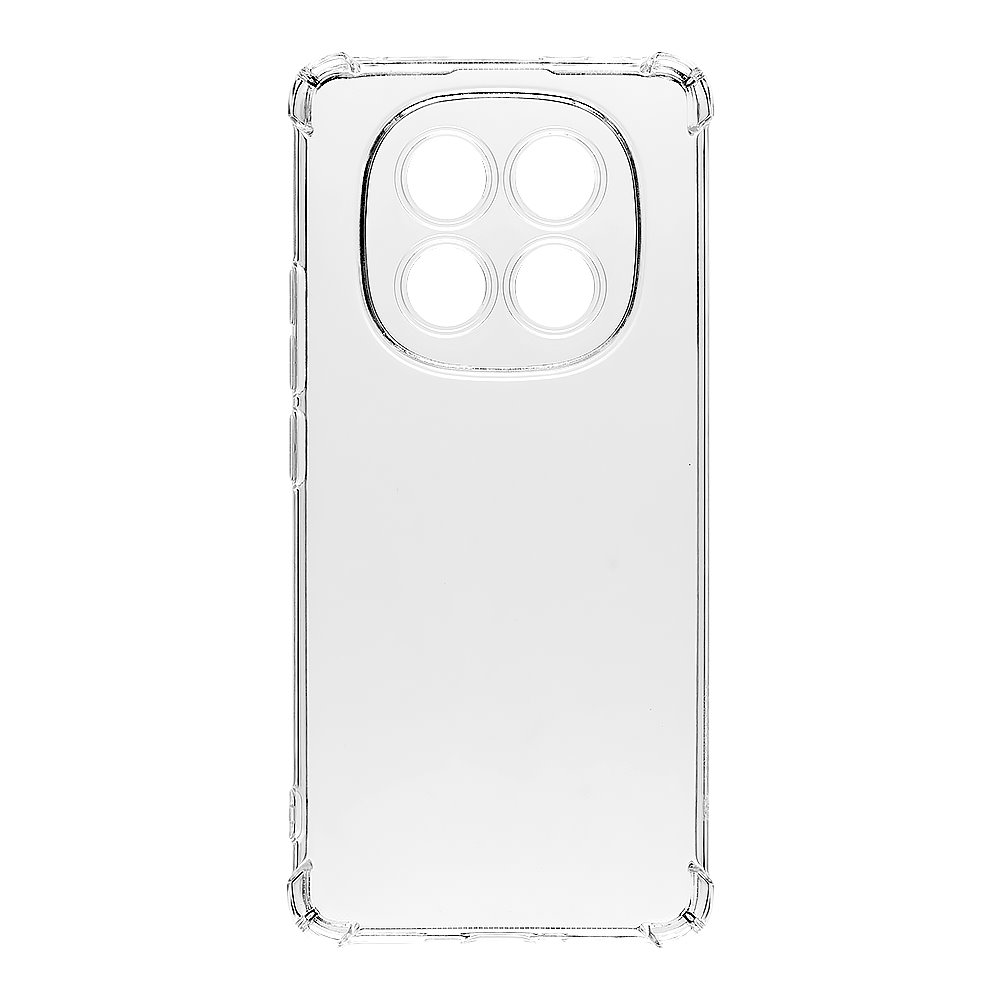 Xiaomi Redmi Note 14 Pro Plus 5G Tactical TPU Plyo védőtok, Átlátszó