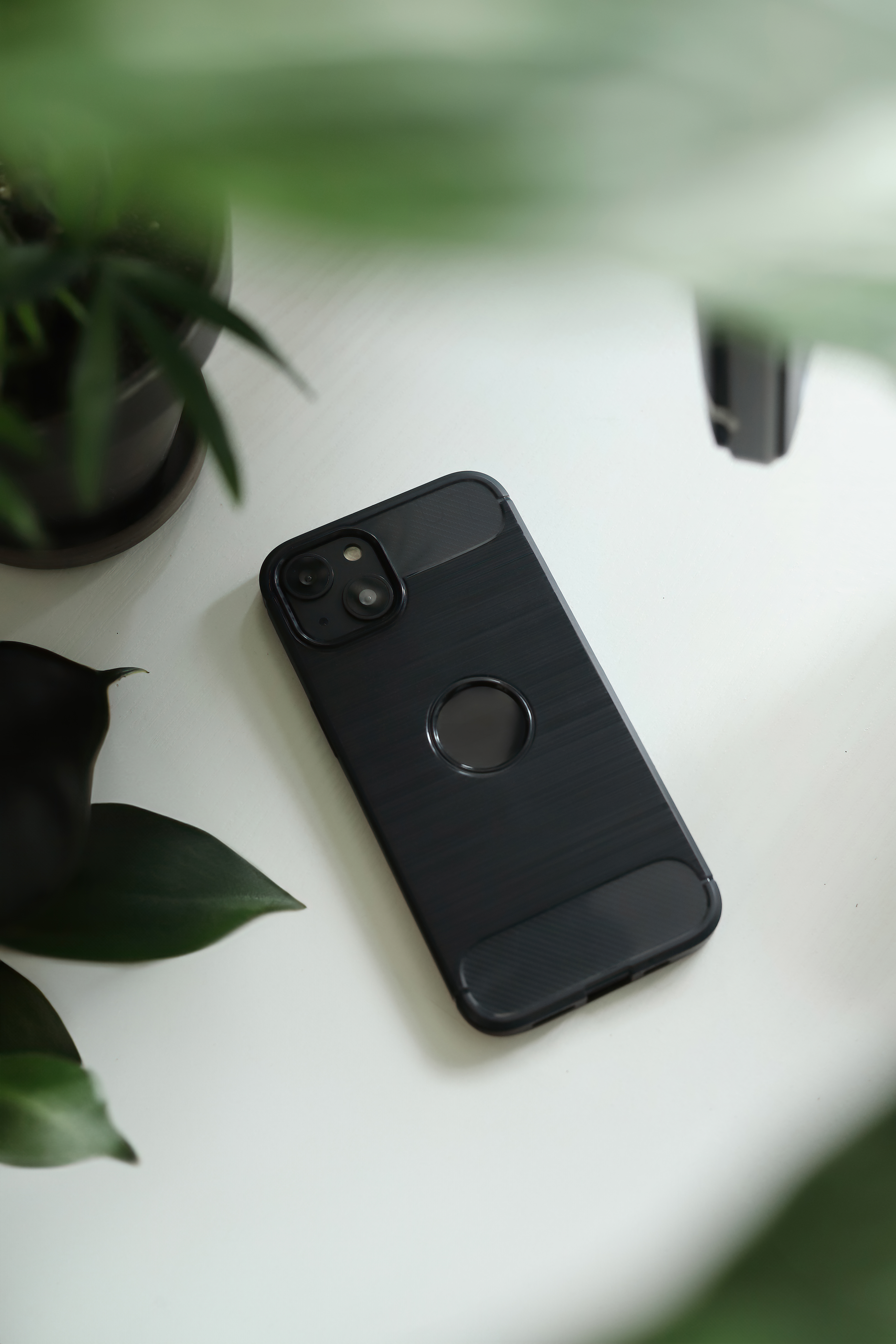 Honor 400 Lite fekete KARBON tok