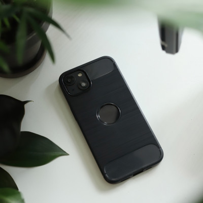 Honor 400 Lite fekete KARBON tok