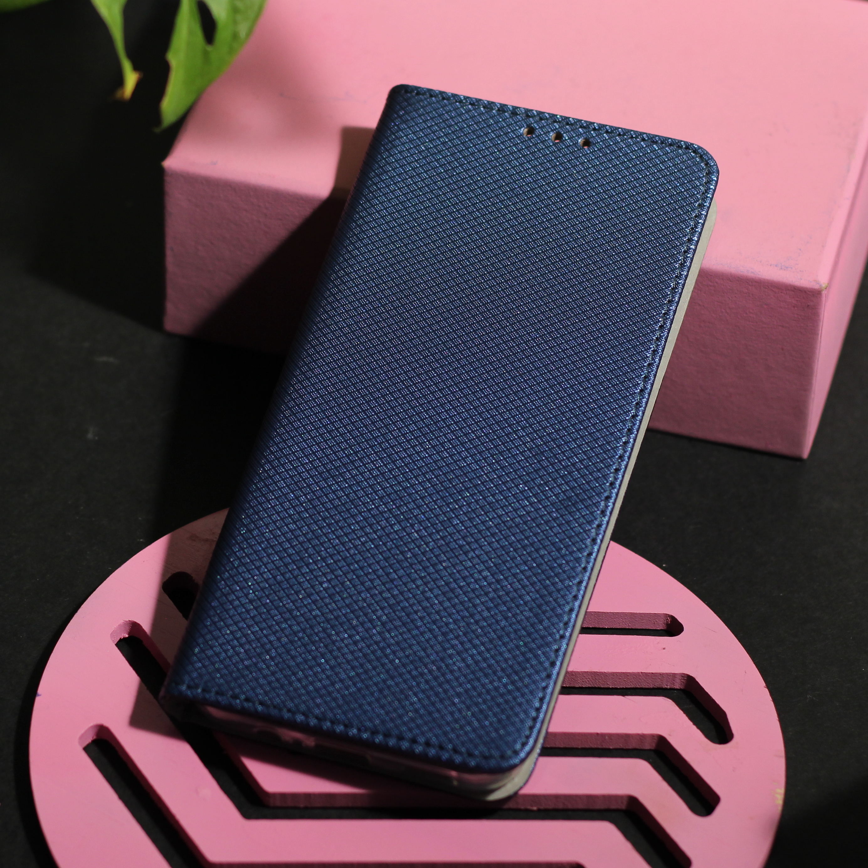 Samsung Galaxy A32 4G sötétkék mágneses könyvtok SMART