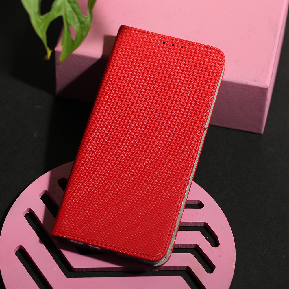 Xiaomi 15 Pro piros mágneses könyvtok SMART