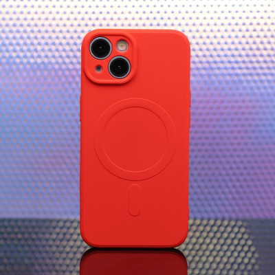 iPhone 17 Pro Simple Color Mag piros védőtok