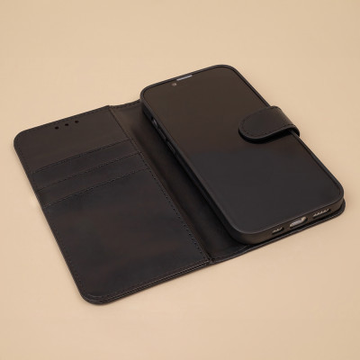 Xiaomi Redmi Note 14 Pro 5G (Global) / Redmi Note 14 Pro Plus 5G (Global) Smart Classic Mágneses fliptok fekete