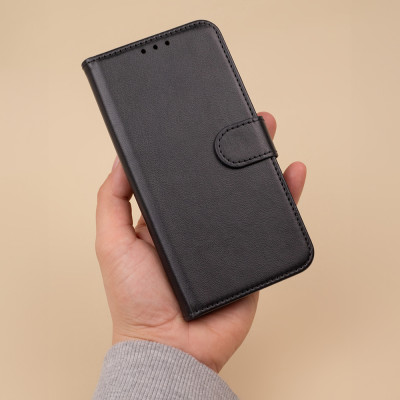 Xiaomi Redmi Note 14 Pro 5G (Global) / Redmi Note 14 Pro Plus 5G (Global) Smart Classic Mágneses fliptok fekete
