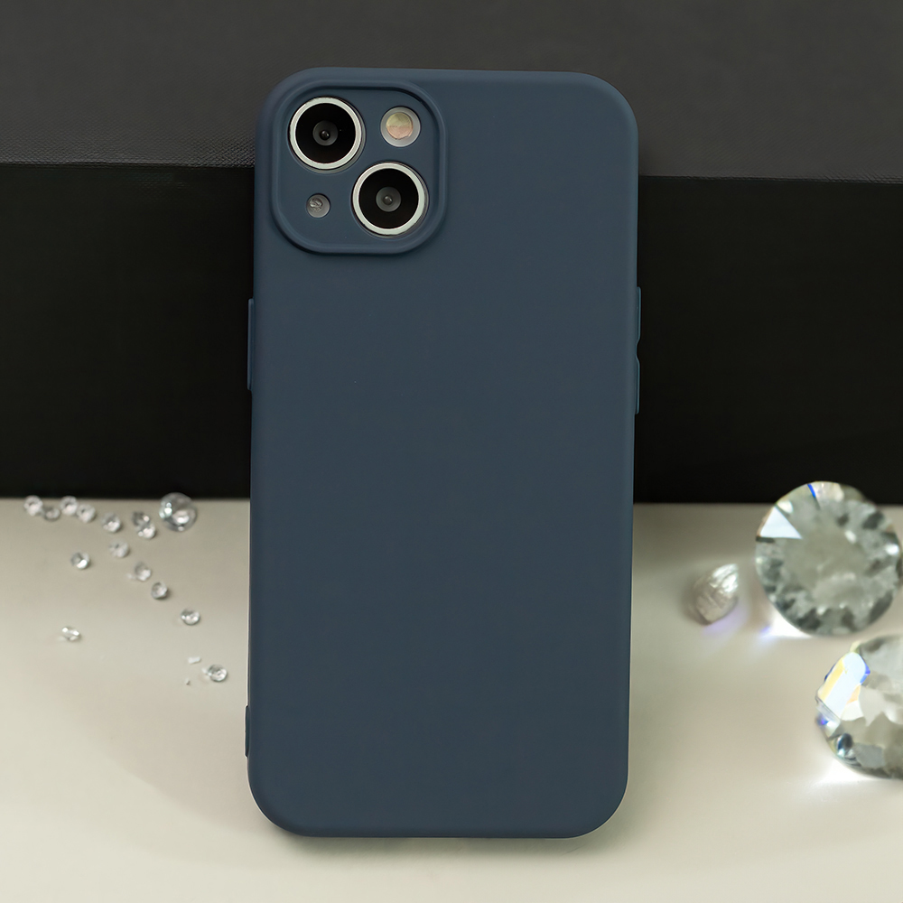 Samsung Galaxy A57 5G sötétkék SZILIKON tok