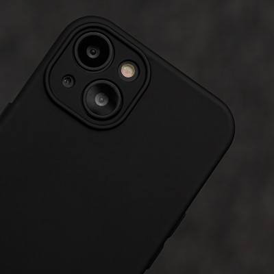 Honor X5c Plus fekete SZILIKON tok