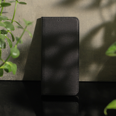 Xiaomi 17 Pro fekete mágneses könyvtok SMART