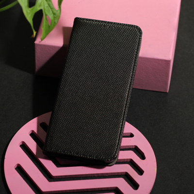 Xiaomi 17 Pro fekete mágneses könyvtok SMART