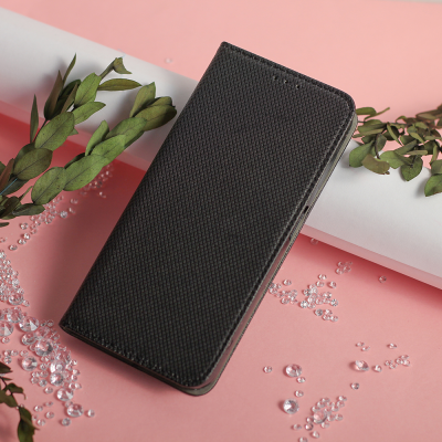 Xiaomi 17 Pro fekete mágneses könyvtok SMART