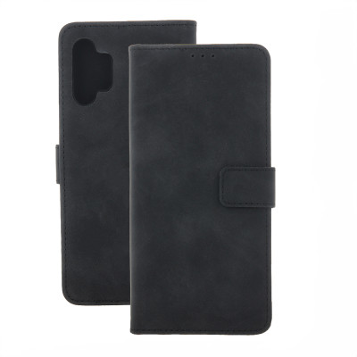 Samsung Galaxy A16 4G / A16 5G Smart Velvet Mágneses fliptok fekete