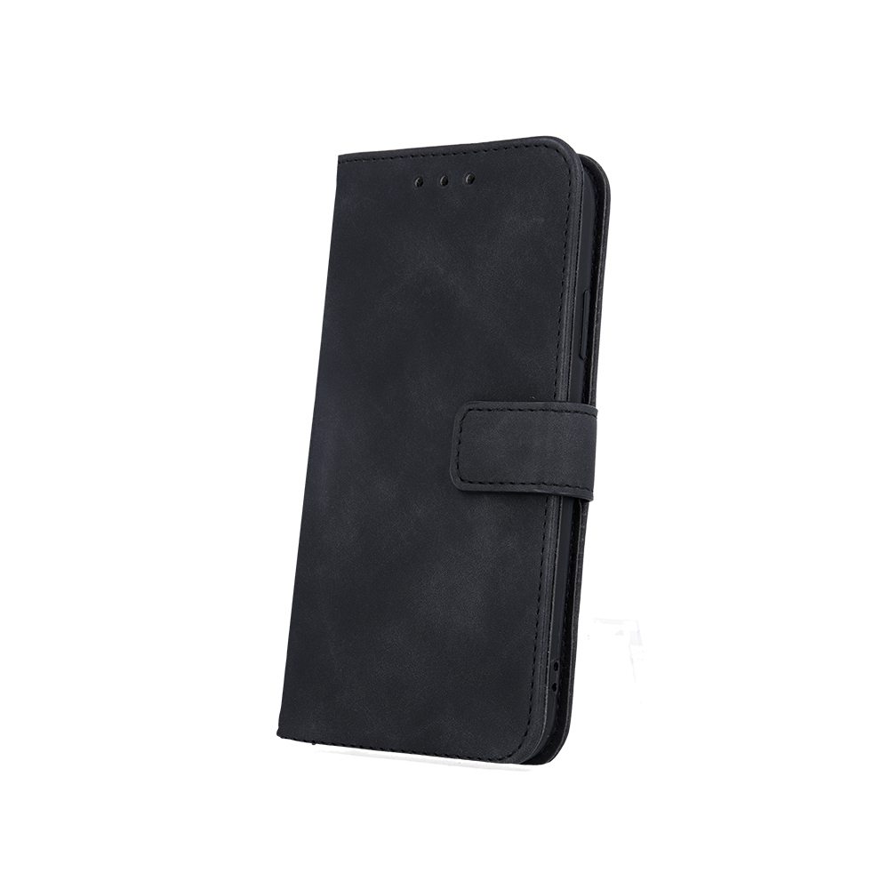 Samsung Galaxy A16 4G / A16 5G Smart Velvet Mágneses fliptok fekete