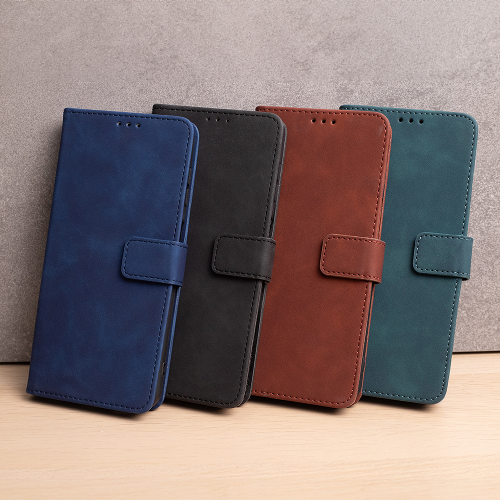 Samsung Galaxy A16 4G / A16 5G Smart Velvet Mágneses fliptok fekete