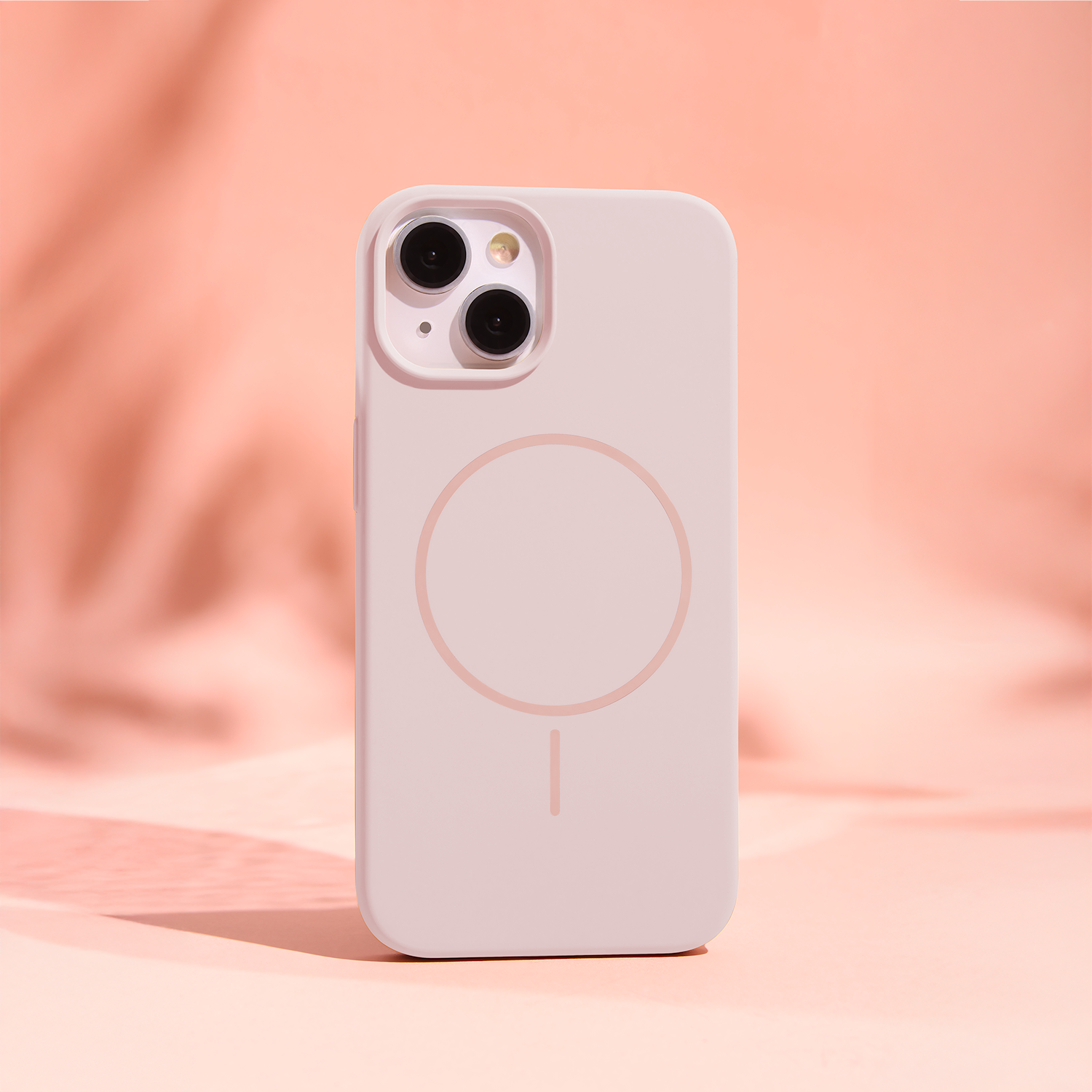 iPhone 17  / 18 világos rózsaszín Thin Mag tok