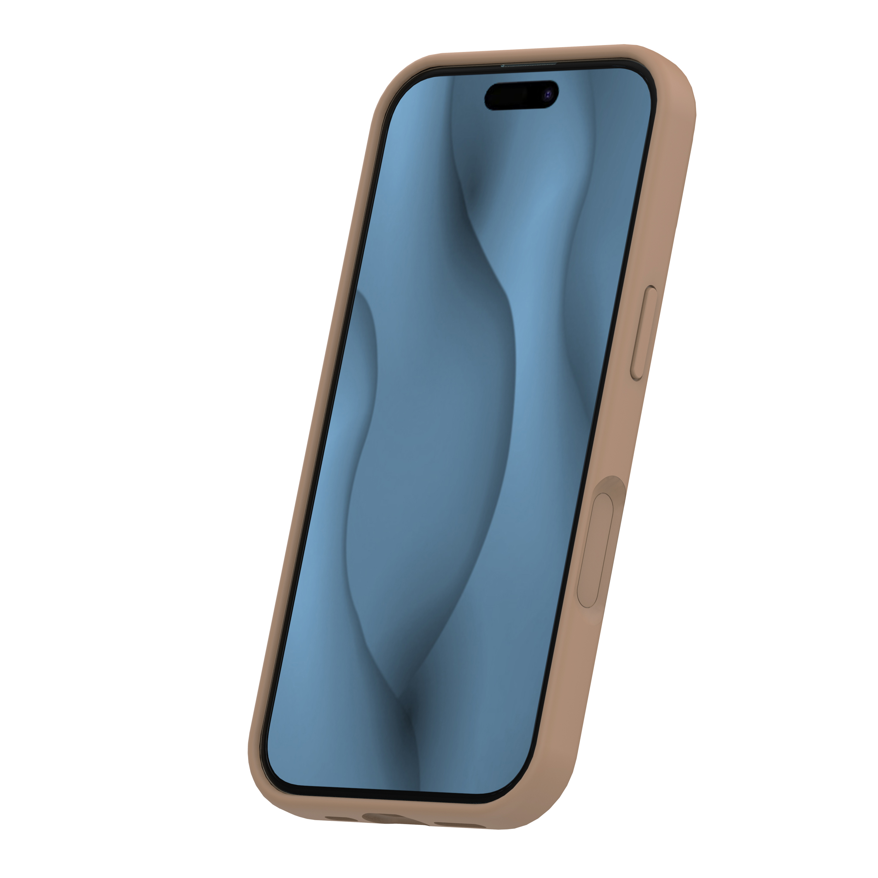 iPhone 17  / 18 világos barna Thin Mag tok