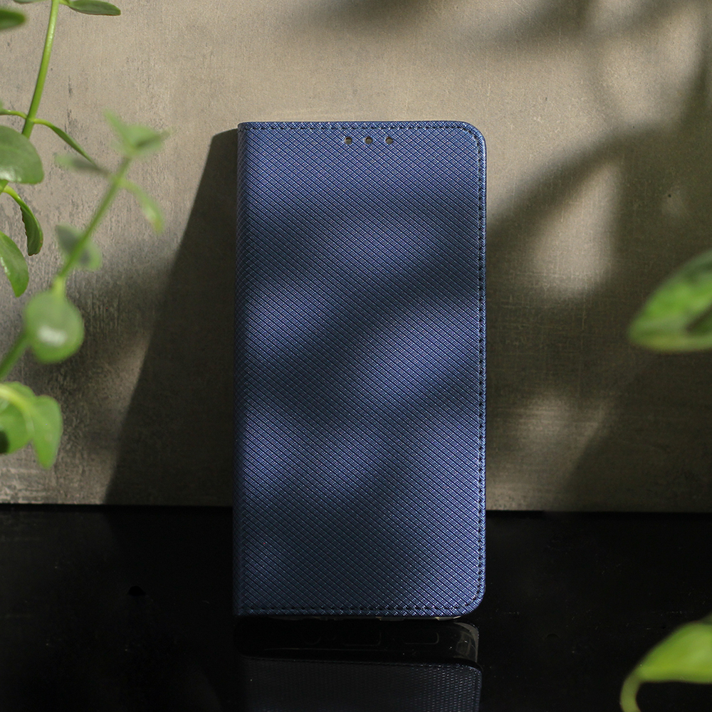 Honor 600 Lite sötétkék mágneses könyvtok SMART